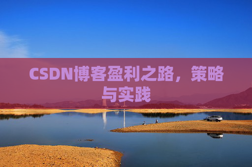 CSDN博客盈利之路，策略与实践